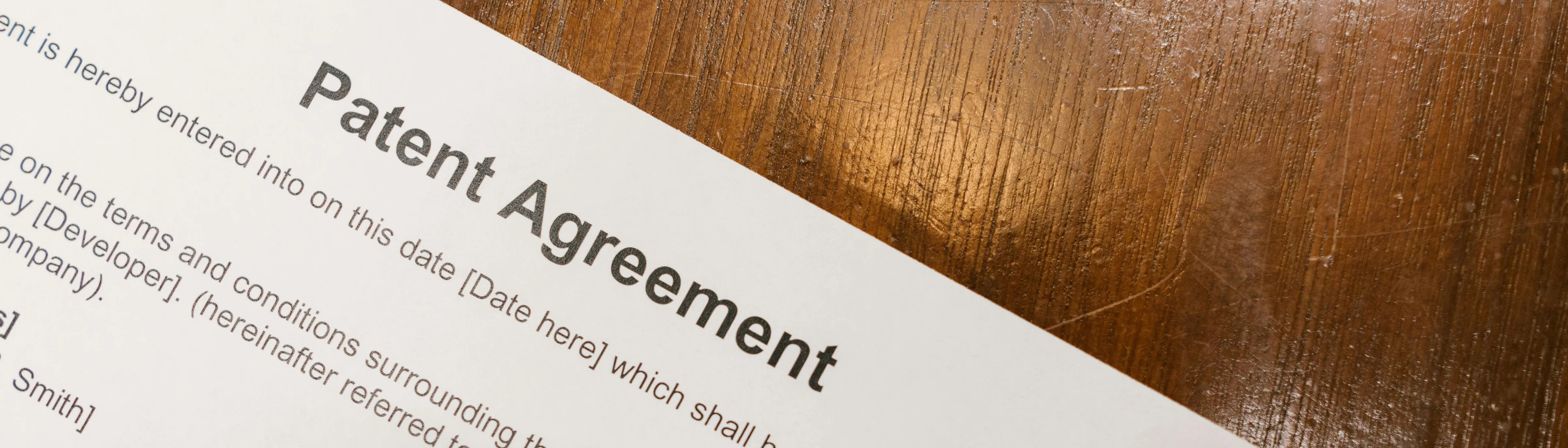 Foto Patent Agreement